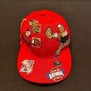 Vintage Negro League Baseball Museum Team Logos Fitted Hat sz 8